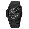 SKMEI 1717 marque personnalisée montres à quartz bande de silicone OEM hommes montre-bracelet en gros